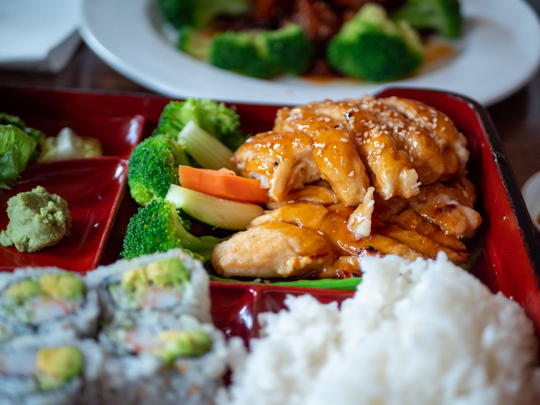 Bento Box Japanese Chicken Teriyaki