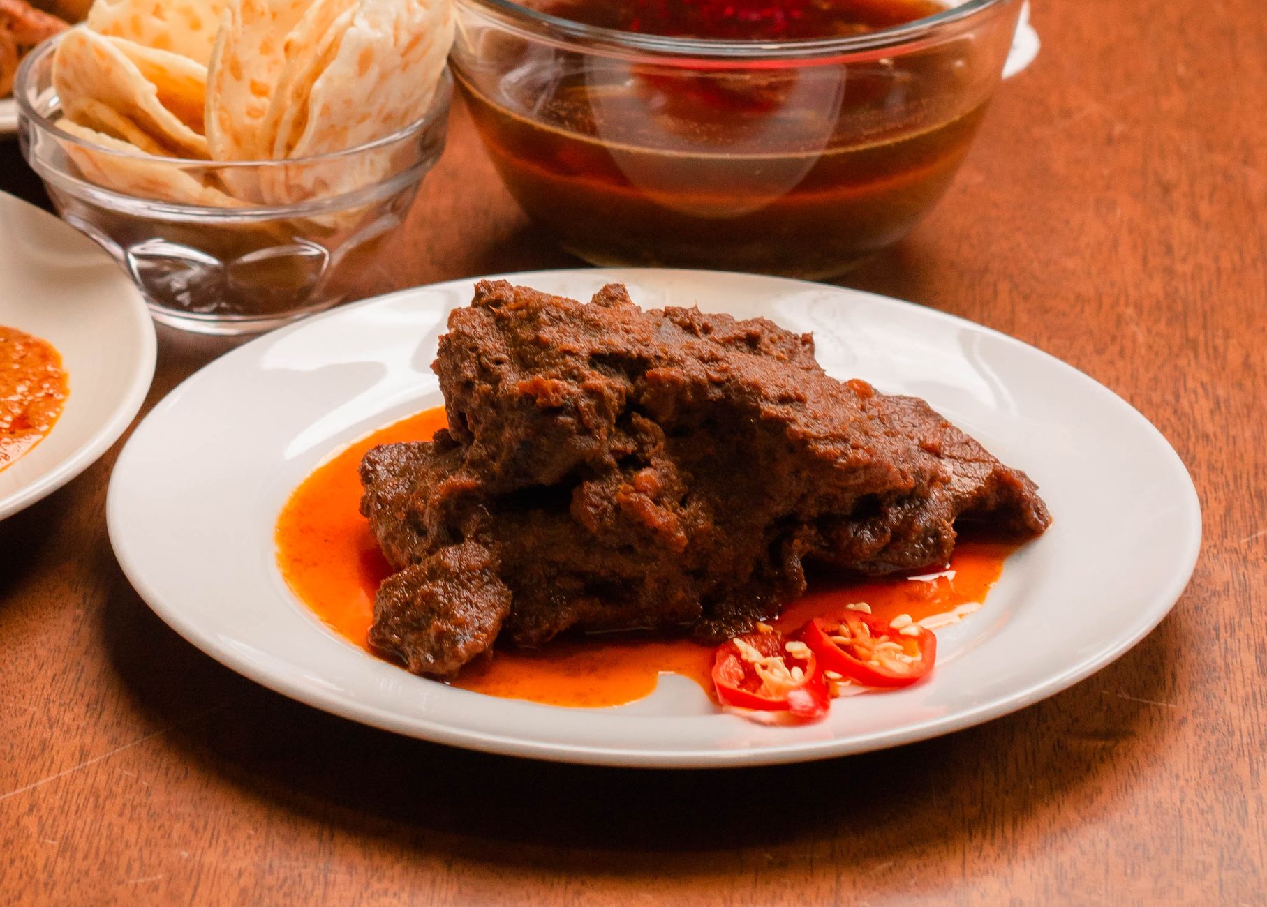 Nasi Box Rendang Daging Sapi Balado